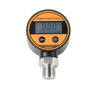 PVTLCYBI Manometro 0-16/60/400bar Vacuum Meter Controller -100KPa Manometro Digitale Manometro Idraulico G1/4 connettore (G1-2 filo, 0-20bar)