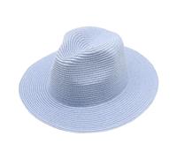 pvucpot Cappello di Paglia Cosplay Sun Cap One Pezzo Piatto Adulto Unisex
