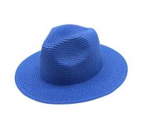 pvucpot Cappello di Paglia Cosplay Sun Cap One Pezzo Piatto Adulto Unisex