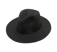pvucpot Cappello di Paglia Cosplay Sun Cap One Pezzo Piatto Adulto Unisex