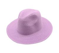 pvucpot Cappello di Paglia Cosplay Sun Cap One Pezzo Piatto Adulto Unisex