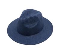 pvucpot Cappello di Paglia Cosplay Sun Cap One Pezzo Piatto Adulto Unisex