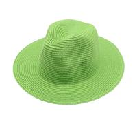 pvucpot Cappello di Paglia Cosplay Sun Cap One Pezzo Piatto Adulto Unisex