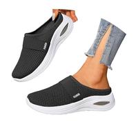 pvucpot Ciabatte Sneakers Donna Slip On Ultra Leggere - Pantofole Comode con Rete Quattro Stagioni - Sandali Comfort Interno Esterno Traspiranti con Suola Rialzata Antiscivolo