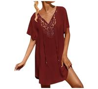 pvucpot Copricostume Donna Mare Copricostumi da Bagno Lungo Cardigan Bikini Cover Up Abito da Spiaggia Copri Bikini Curvy Beach Dress Beachwear Oversize