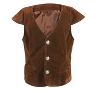 pvucpot Costume Medievale Bambino Costumi di Carnevale Tunica Tshirt Cintura, Cavaliere Vichingo Arciere Mago Cosplay Feste Compleanno Vestito Carnevale