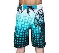 pvucpot Costume Uomo Mare Lungo Bermuda Leggeri Traspirante Costume Bermuda al Ginocchio Estiva Casual Costumi da Mare Lungo Pantaloncini Corti Spiaggia Sport Surf Shorts Costume a Pantaloncino