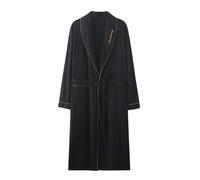 pvucpot Kimono Giapponese da Uomo in Cotone a Doppia Garza Vestaglia Plus Size Abbigliamento Zen Abbigliamento taoista M-L