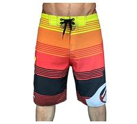 pvucpot Lungo Costume da Bagno Pantaloni Uomo Surf Plus Pantaloncini Ad Asciugatura Rapida Spiaggia Uomo Costume da Bagno Uomini Block Swim Shorts, Costumi da Bagno Uomini per Mare e Piscina
