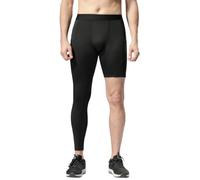pvucpot Pantaloni da Compressione a Gamba Singola da Uomo 3/4 Pantaloni da Basket da Corsa Atletici Leggings Strato Base,Pantaloni Termici Uomo