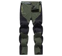 pvucpot Pantaloni Trekking Uomo Invernali Impermeabile Pantaloni da Sci Neve Arrampicata Escursionismo Caldo Pantaloni Softshell Outdoor