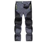 pvucpot Pantaloni Trekking Uomo Invernali Impermeabile Pantaloni da Sci Neve Arrampicata Escursionismo Caldo Pantaloni Softshell Outdoor