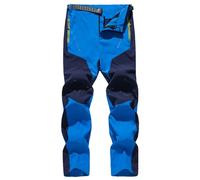 pvucpot Pantaloni Trekking Uomo Invernali Impermeabile Pantaloni da Sci Neve Arrampicata Escursionismo Caldo Pantaloni Softshell Outdoor