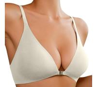 pvucpot Reggiseno Sportivo Alto Impatto, Allacciatura Frontale, Microfibra Cotone Interno, Sostegno, Comfort Donna