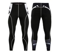 pvucpot Strato Base Pantaloni Funzionali Uomo Pantaloni a Compressione da Uomo Yoga Basket Fitness Elastico Asciugatura Rapida Pantaloni