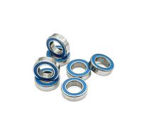 PVUVTNAHW 10 cuscinetti a sfera 8x16x5mm ABEC-7 for auto RC Hobby 688 RS 2RS, sigillati blu(698RS 8x19x6)