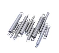 PVUVTNAHW 2 pezzi 304 acciaio inossidabile molla di trazione doppio anello gancio chiuso filo dia.1,8 mm diametro esterno 12/14/15/16/18/20 mm lunghezza 50-150 mm(130mm,12mm-1.8mm)