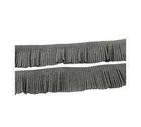 PVUVTNAHW 2pcs 1.5Metri 3 Cm Di Frange In Camoscio For Portachiavi, Passamanerie Decorative, Accessori For Vestiti In Tessuto(DarkGray)