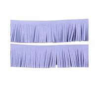 PVUVTNAHW 2pcs 1.5Metri 3 Cm Di Frange In Camoscio For Portachiavi, Passamanerie Decorative, Accessori For Vestiti In Tessuto(LightPurple)
