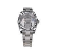 PVUVTNAHW 36mm 39mm Oyster Datejust Style con cassa dell'orologio resistente all'acqua in cristallo di zaffiro compatibile for movimento automatico Nh35 Nh36(4,36mm)