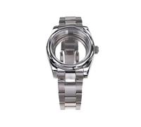 PVUVTNAHW 36mm 39mm Oyster Datejust Style con cassa dell'orologio resistente all'acqua in cristallo di zaffiro compatibile for movimento automatico Nh35 Nh36(2,36mm)