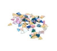 PVUVTNAHW 50 g di paillettes in PVC a forma di alberi di Natale e fenicotteri for il processo di cucito fai da te for matrimoni, abbigliamento, accessori artigianali(Christmas Trees-6-20mm)