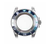 PVUVTNAHW Cassa dell'orologio con inserto in ceramica con inserto in ceramica e vetro zaffiro da 40 mm, compatibile con il movimento automatico Nh35 Nh36 Nh34(2)