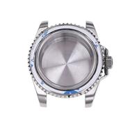 PVUVTNAHW Cassa dell'orologio impermeabile in acciaio con vetro zaffiro compatibile for movimento Nh35 Nh36 quadrante da 28,5 mm parti di montaggio dell'orologio Mod(1)