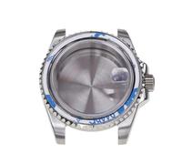 PVUVTNAHW Cassa dell'orologio impermeabile in acciaio con vetro zaffiro compatibile for movimento Nh35 Nh36 quadrante da 28,5 mm parti di montaggio dell'orologio Mod(3)