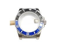 PVUVTNAHW Cassa for orologio da uomo da 40 mm Cristallo di zaffiro Orologi Accessori Cassa in acciaio compatibile for movimento NH35/NH36 Parti di riparazione for fondello trasparente(NO.12,Sapphire C