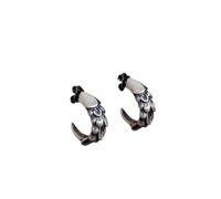 PVUVTNAHW Orecchini a bottone con artiglio d'aquila in argento sterling 925 Accessori for gioielli for orecchie di personalità for uomo donna