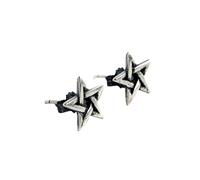 PVUVTNAHW Orecchino a forma di stella creativa vintage in argento sterling 925 alla moda stile punk di strada gioielli gotici for uomo donna
