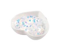 PVUVTNAHW Paillettes dorate/opache da 100 g, 10 mm, for fiori, da cucire, in PVC, a cinque dita, for fai da te, accessori for matrimoni(JG Crystal 01190)