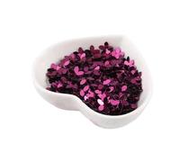 PVUVTNAHW Paillettes dorate/opache da 100 g, 10 mm, for fiori, da cucire, in PVC, a cinque dita, for fai da te, accessori for matrimoni(Wine Red)