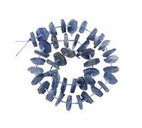 PVUVTNAHW Pietra di cianite blu naturale, rondella grezza, filo da 15,5" for la creazione di gioielli fai da te