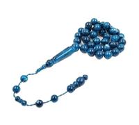 PVUVTNAHW Tasbih - Braccialetto da uomo musulmano Baklat, 33, 45, 51, 99, 100, rosario islamico alla moda, rosario per Misbaha Ramadan, accessori arabi, Misura unica, 51 perline, Agata