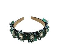 PVXECAG TRUSTTWO Hair Hoop Women # 39; s Velvet Stars Snowflake Fashion Fascia for Capelli Styling Hairpin Copricapo Vintage Palace Hair Band The New(4)