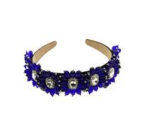 PVXECAG TRUSTTWO Hair Hoop Women # 39; s Velvet Stars Snowflake Fashion Fascia for Capelli Styling Hairpin Copricapo Vintage Palace Hair Band The New(1)