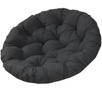 PVYGDXYI Cuscino Universale Ultra Morbido per sedie e Pavimenti, Supporto Morbido per sedie e Pavimenti, antidecubito e Lavabile in Lavatrice (Nero, 80 cm)