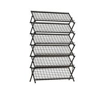 PVYGDXYI Scarpiera industriale - Scarpiera di grande capacità, organizer per scarpe in rete resistente, organizer pieghevole (85 x 108 cm)