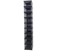 PVYGDXYI Scarpiera organizer per scarpe con ante, autoportante, con grande capacità, pieghevole, per ingresso e armadio (nero, 157,5 cm)