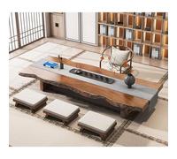 PVYGDXYI Tavolino da caffè giapponese in legno massello, tavolino basso da caffè, tatami, per sala da pranzo e pratica spirituale, per soggiorno e balcone creativo, con bordi lisci (set da 2 a 120 cm)