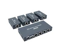 PW-HT226P4 HDMI Extender Splitter 4 Port Trasferimento di 165ft(50m) Tramite cavo Cat6 Supporto 1080P@60Hz EDID Copy