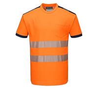 PW3 Hi-Vis T-Shirt S/S - Color: OrNa - Talla: 3 XL