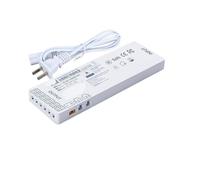 PWANUIGTE Luce for Armadio, Alimentatore dedicato da 220 a 12 V, Luce LED 24 con trasformatore for armadietto for Vino(60W 12V)