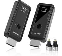 PWAYTEK Trasmettitore e Ricevitore HDMI Wireless, Decodifica 4K, Uscita 1080P@60Hz, Doppia Banda 2,4G/5G, Portata 50m, Plug & Play senza App, Compatibile con PC, TV e Proiettore