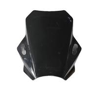 PWBYU Parabrezza Moto Spoiler per Yamaha XSR 700 XSR700 Xsr 700, Cupolino Spoiler Resistente all'Usura Deflettore Moto Estensione,A/Black