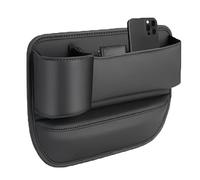 PWBYU Scatola Portaoggetti per Seggiolino Auto per Toyota C-HR CHR Hybrid/C-HR EV C-EV/electric/2020-2024, Auto Organizer Tasca Laterale con Portabicchieri Accessori,A/Black-A/Copilot