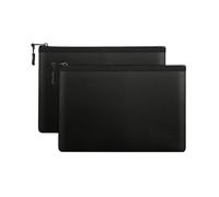 PWGHWG 2 Pezzi Borsa Portadocumenti Ignifuga 29x20 cm Borsa Ignifuga per Portadocumenti con Cerniera Borse per Documenti Ignifughe Adatto per Fatture Certificati Documenti e Oggetti di Valore
