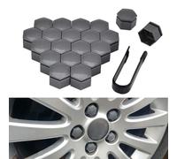 PWJLXY 20 Pezzi Copridado Ruota per Opel Astra J 2009-2015, Copribulloni Auto Copri Dado per Bullone Ruot Copri Dadi Esagonali Copri Bullone Copriruota,Grey-19mm
